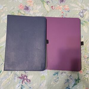 Tablet Cover Set - Blue and Purple. Fits Samsung And Apple